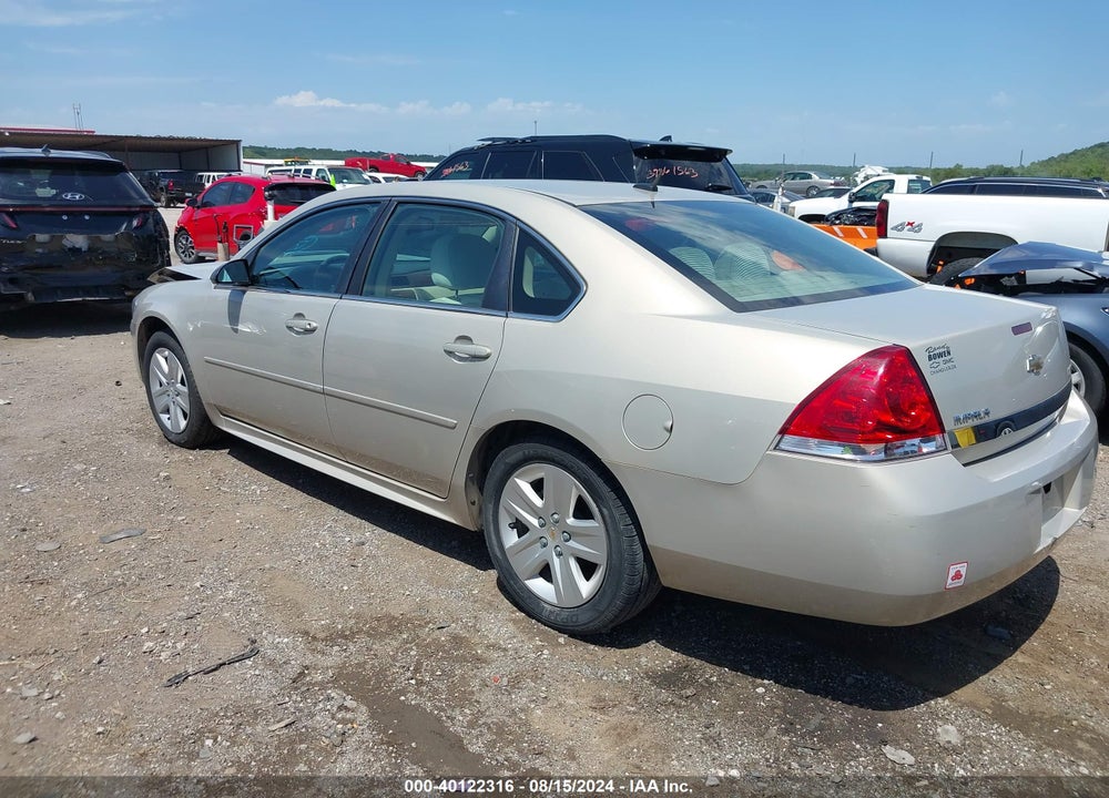2011 CHEVROLET IMPALA LS VIN: 2G1WA5EK4B1110189