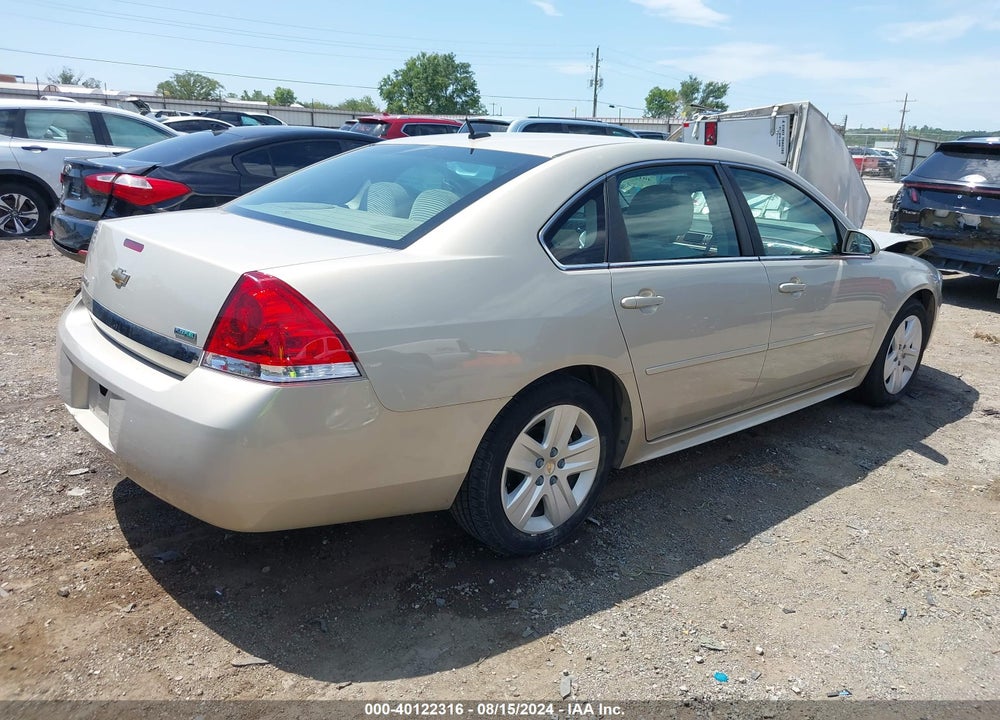 2011 CHEVROLET IMPALA LS VIN: 2G1WA5EK4B1110189