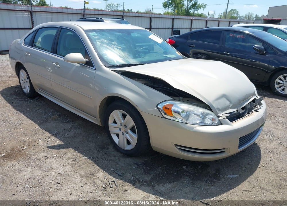 2011 CHEVROLET IMPALA LS VIN: 2G1WA5EK4B1110189