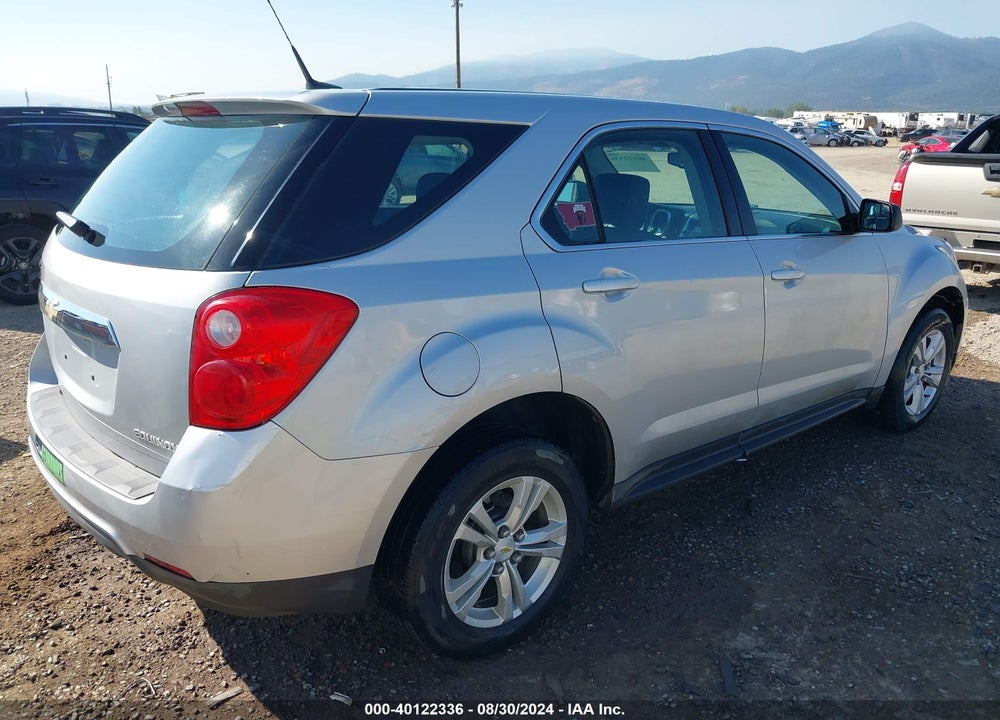 2012 CHEVROLET EQUINOX LS VIN: 2GNFLCEK7C6359913
