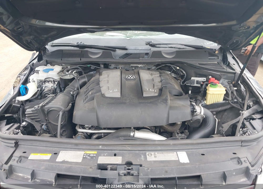 2014 VOLKSWAGEN TOUAREG TDI LUX VIN: WVGEP9BP4ED014141