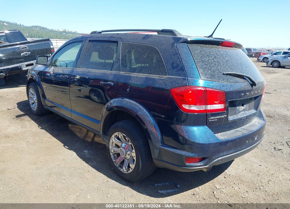 2014 DODGE JOURNEY SXT VIN: 3C4PDDBG8ET194534