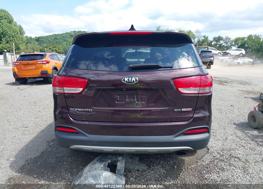 2016 KIA SORENTO 2.0T EX VIN: 5XYPHDA16GG021140
