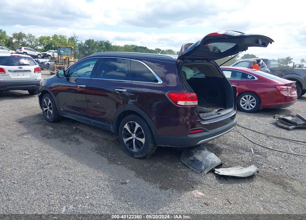 2016 KIA SORENTO 2.0T EX VIN: 5XYPHDA16GG021140