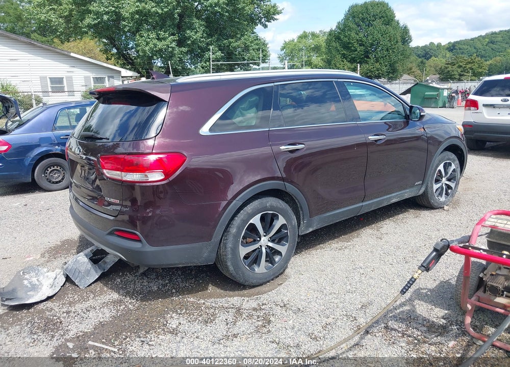 2016 KIA SORENTO 2.0T EX VIN: 5XYPHDA16GG021140