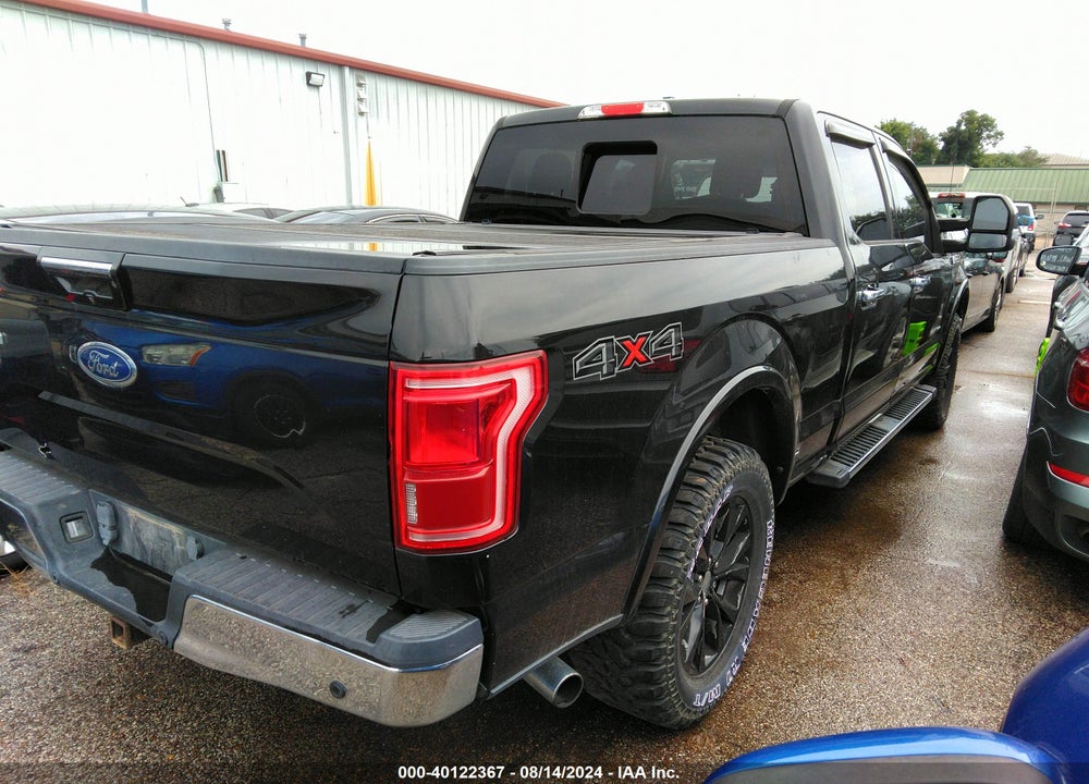 2015 FORD F-150 LARIAT VIN: 1FTFW1EG7FKD74722