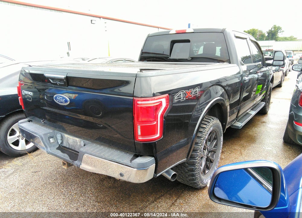 2015 FORD F-150 LARIAT VIN: 1FTFW1EG7FKD74722