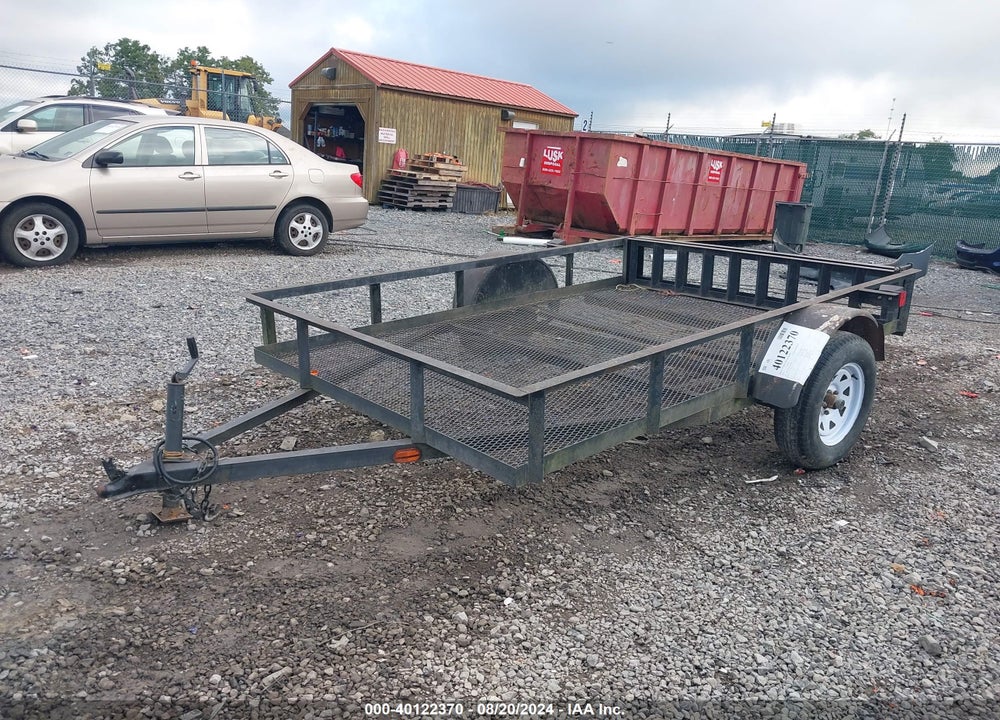 2012 HUGH 6.5X10 OPEN UTILITY VIN: 4PRUS1013CT000026