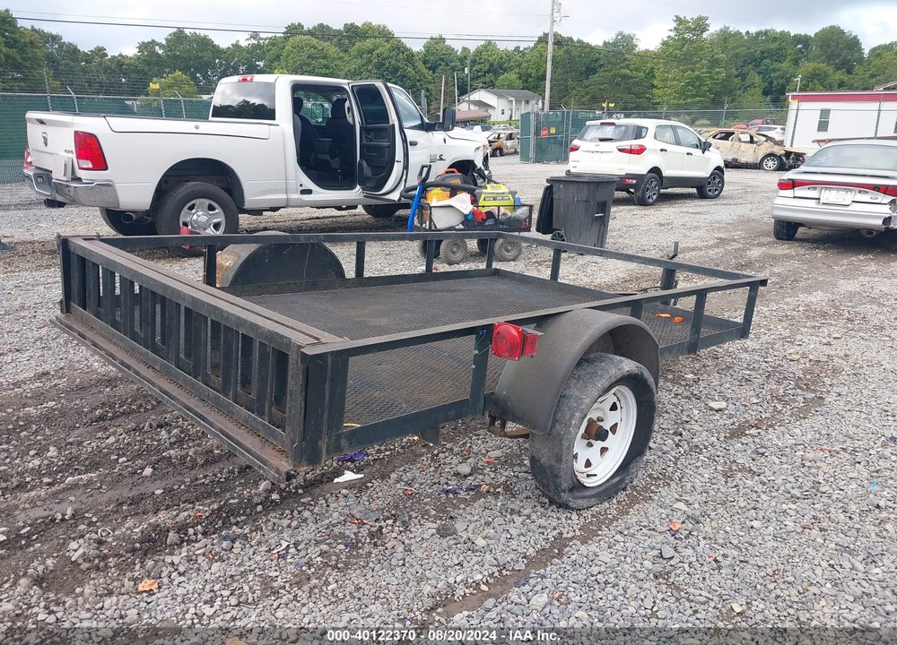 2012 HUGH 6.5X10 OPEN UTILITY VIN: 4PRUS1013CT000026