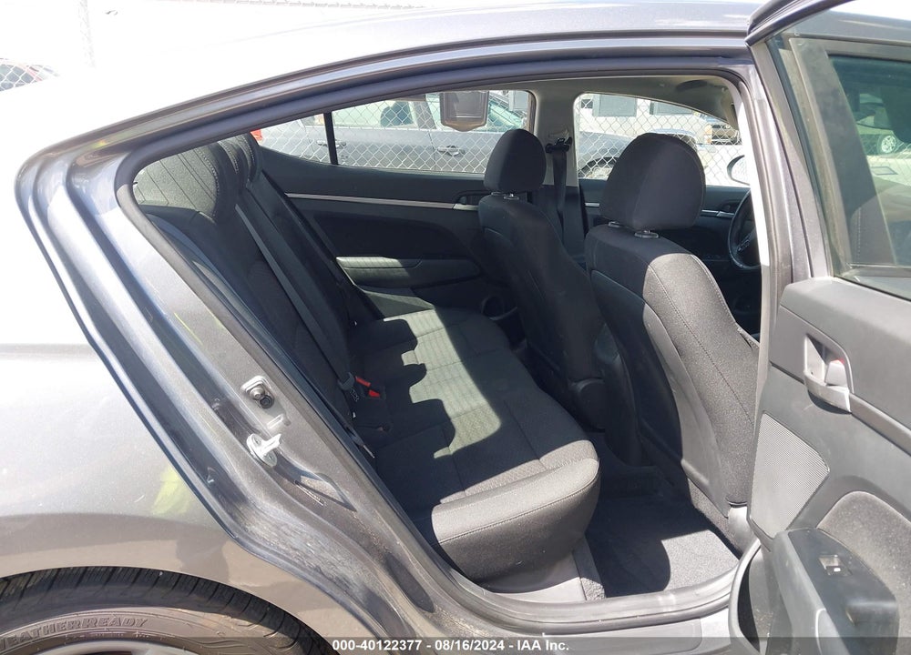 2019 HYUNDAI ELANTRA SEL VIN: 5NPD84LF4KH476713