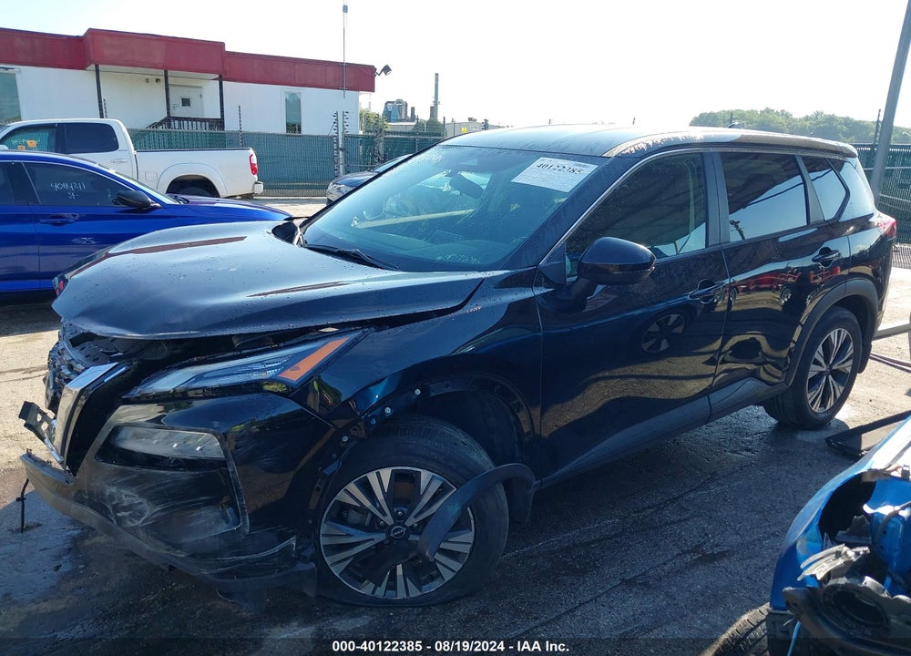 2022 NISSAN ROGUE SV FWD VIN: 5N1BT3BA7NC730254