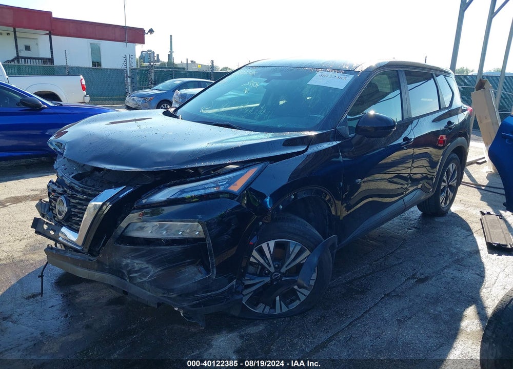 2022 NISSAN ROGUE SV FWD VIN: 5N1BT3BA7NC730254