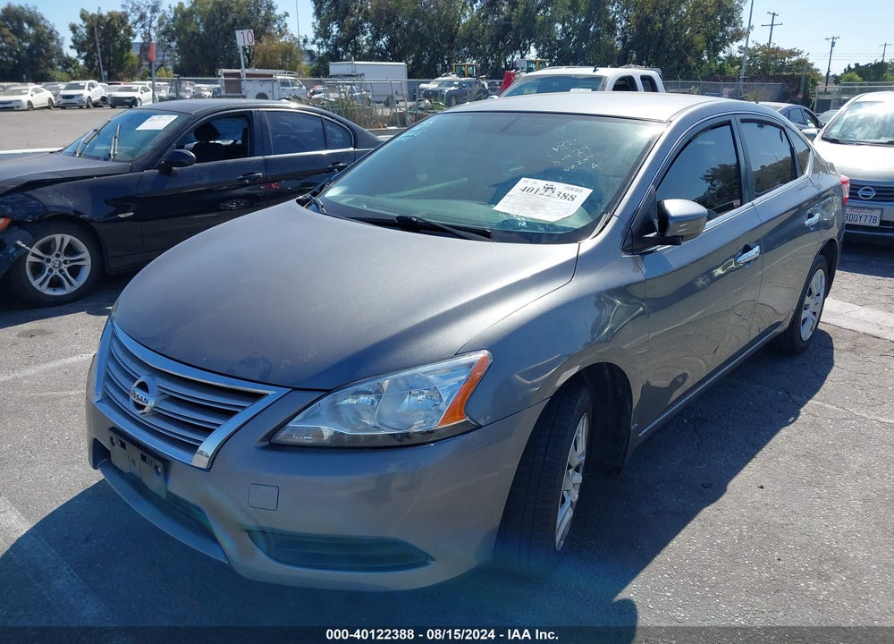 2015 NISSAN SENTRA SV VIN: 3N1AB7AP4FY277545