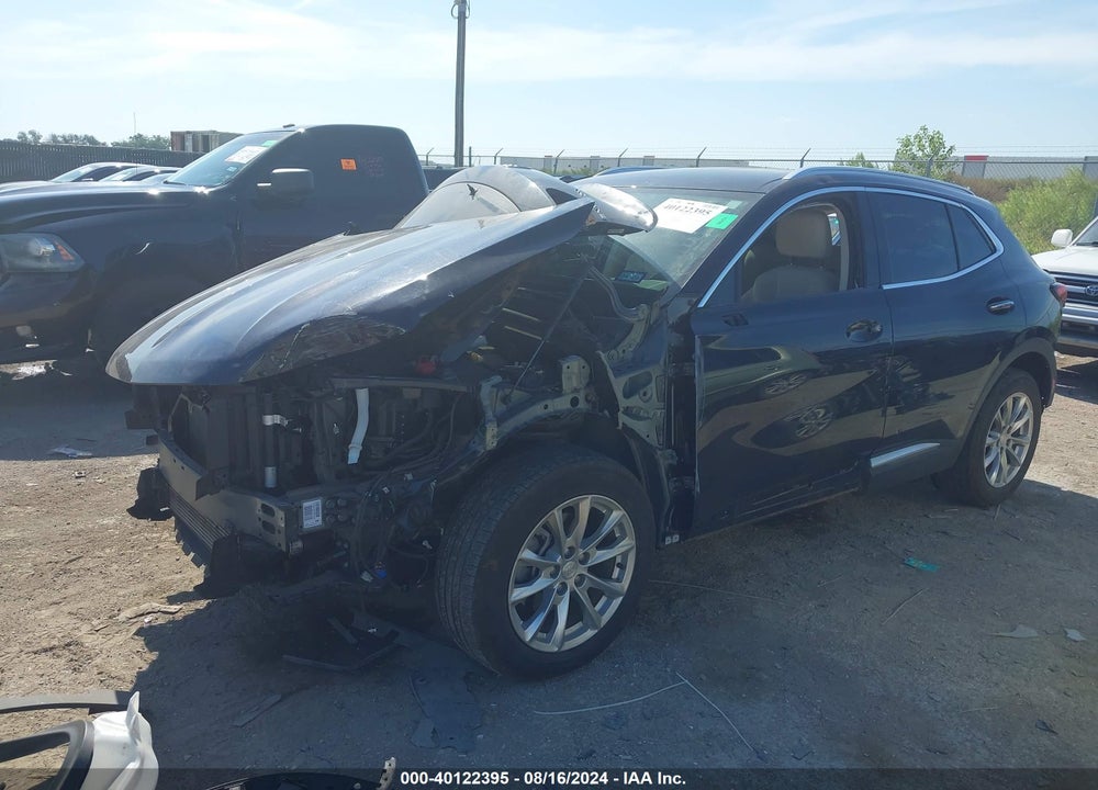 2021 BUICK ENVISION FWD PREFERRED VIN: LRBAZLR49MD109622