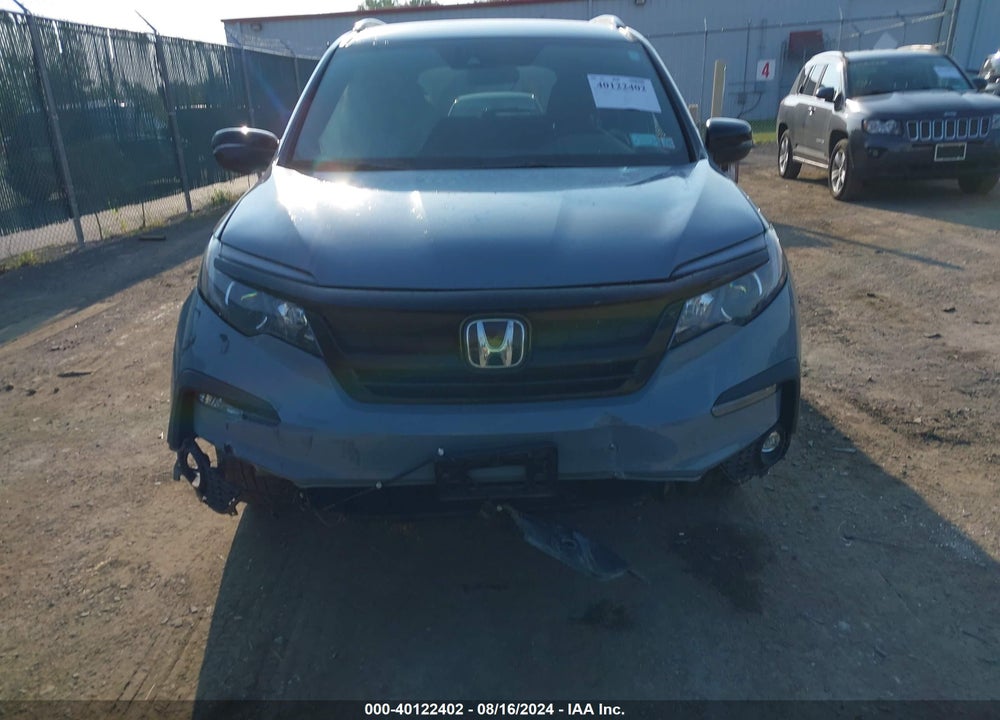 2022 HONDA PILOT VIN: 5FNYF6H39NB104031