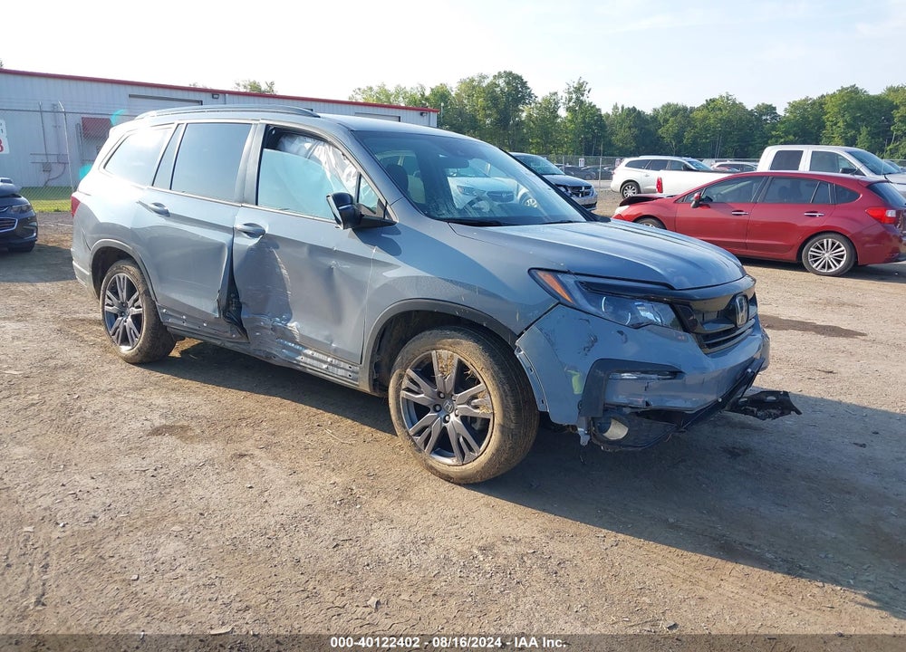 2022 HONDA PILOT VIN: 5FNYF6H39NB104031