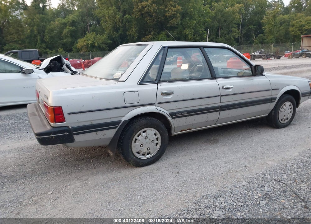 1989 SUBARU GL 4WD VIN: JF2AC53B5KF205191