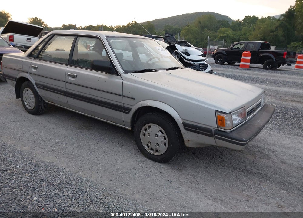 1989 SUBARU GL 4WD VIN: JF2AC53B5KF205191