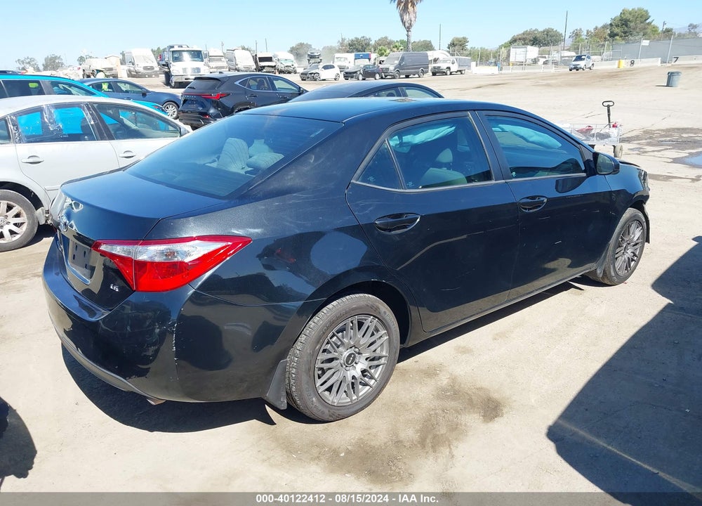 2016 TOYOTA COROLLA LE VIN: 2T1BURHE2GC733734