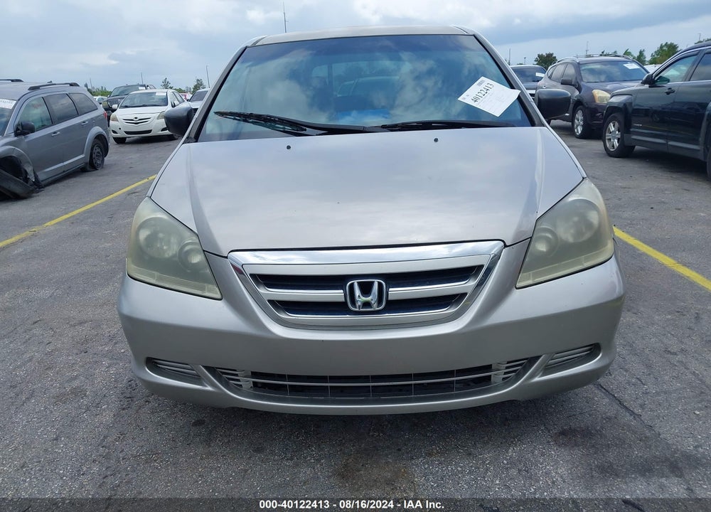 2006 HONDA ODYSSEY LX VIN: 5FNRL38246B107259