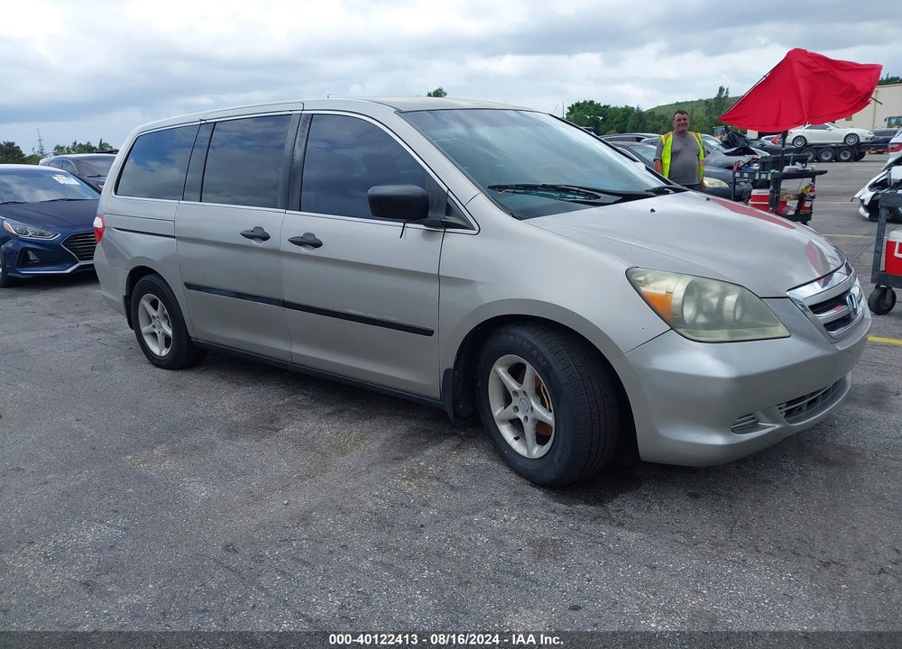 2006 HONDA ODYSSEY LX VIN: 5FNRL38246B107259