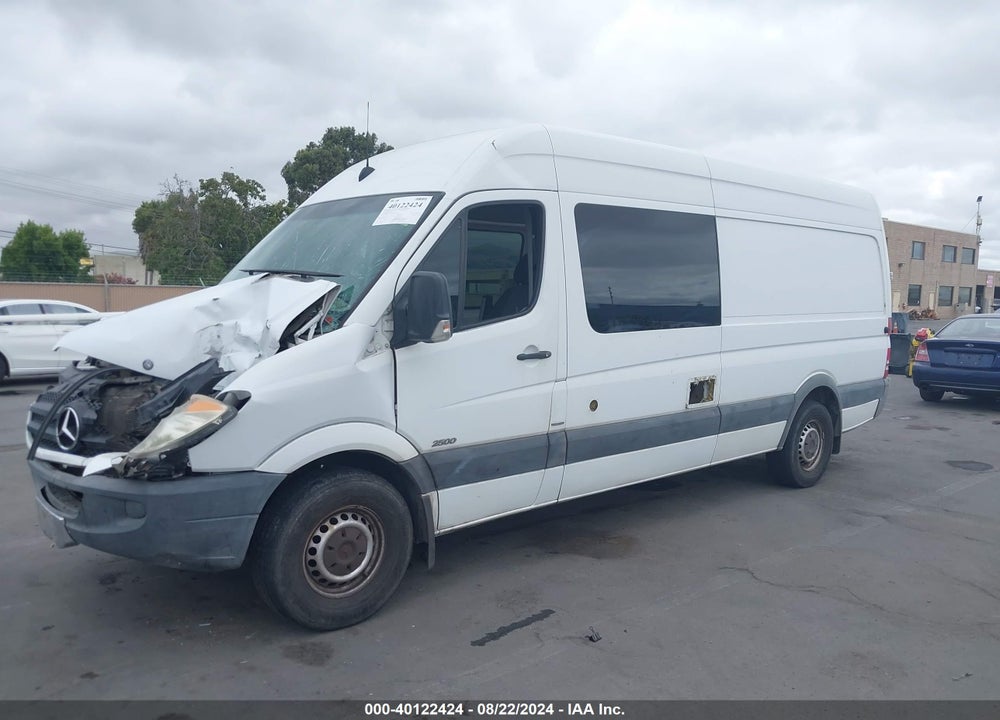 2011 MERCEDES-BENZ SPRINTER 2500 HIGH ROOF VIN: WD4PE8CC5B5514314