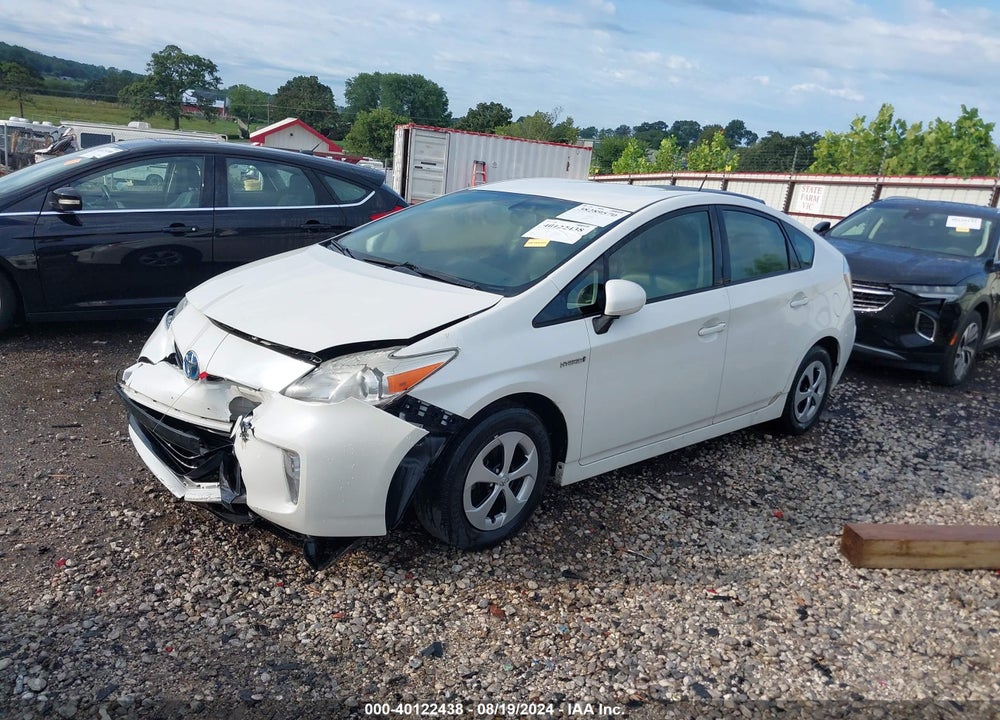 2013 TOYOTA PRIUS FOUR VIN: JTDKN3DU1D5575922
