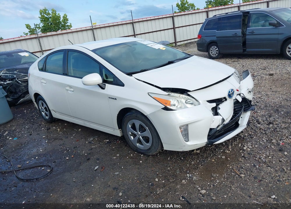 2013 TOYOTA PRIUS FOUR VIN: JTDKN3DU1D5575922