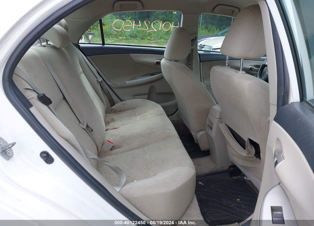 2012 TOYOTA COROLLA LE VIN: 2T1BU4EE7CC841820