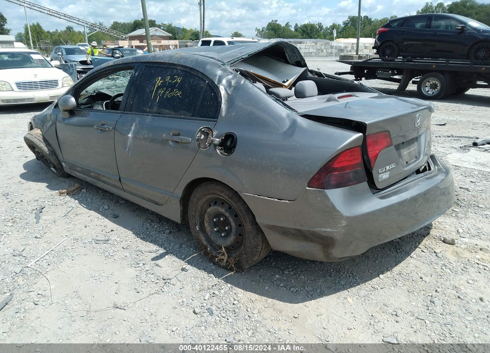 2007 HONDA CIVIC VIN: 1HGFA165X7L078621