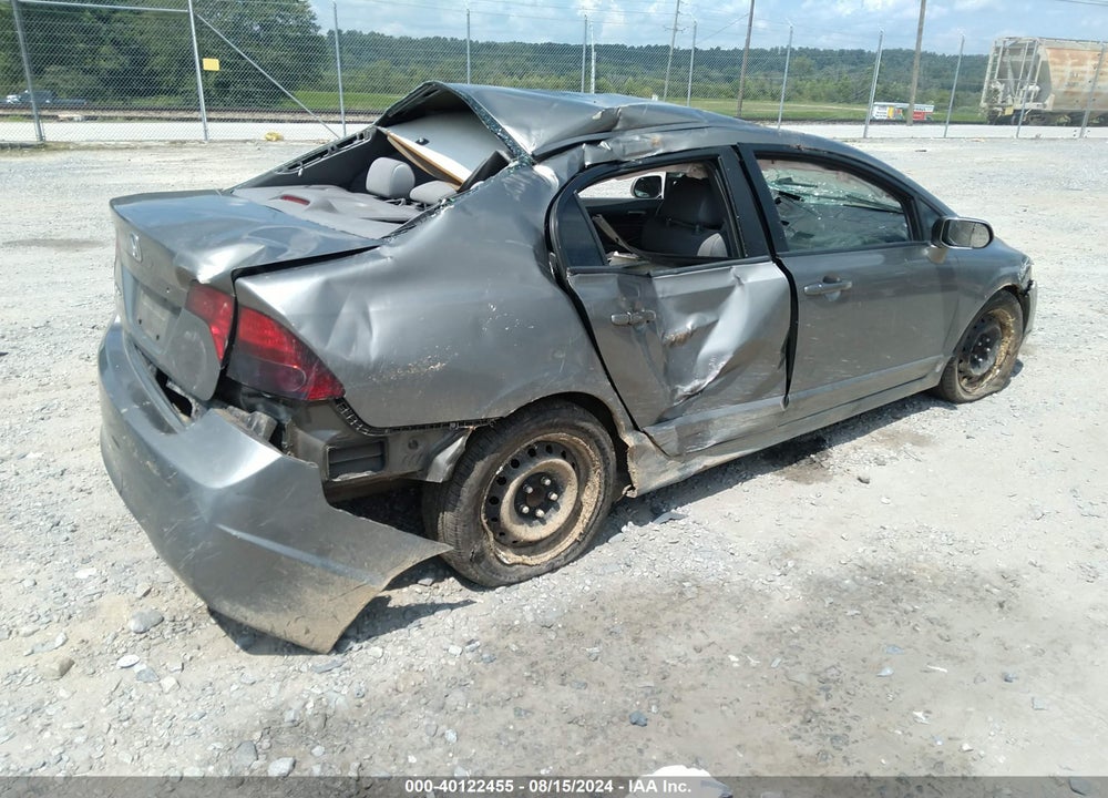 2007 HONDA CIVIC VIN: 1HGFA165X7L078621