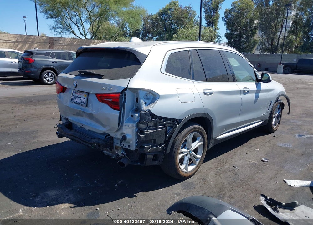 2018 BMW X3 XDRIVE30I VIN: 5UXTR9C55JLD61983