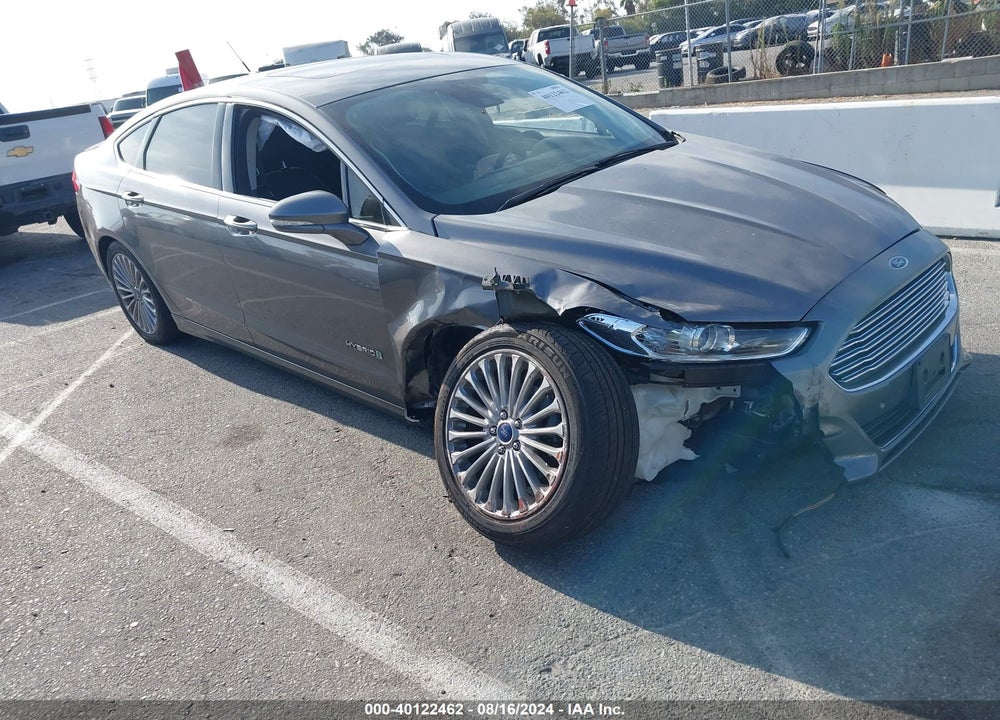 2014 FORD FUSION HYBRID TITANIUM VIN: 3FA6P0RU1ER366431