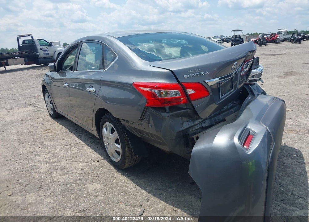 2017 NISSAN SENTRA S VIN: 3N1AB7AP3HY389126