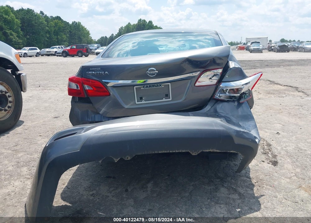 2017 NISSAN SENTRA S VIN: 3N1AB7AP3HY389126