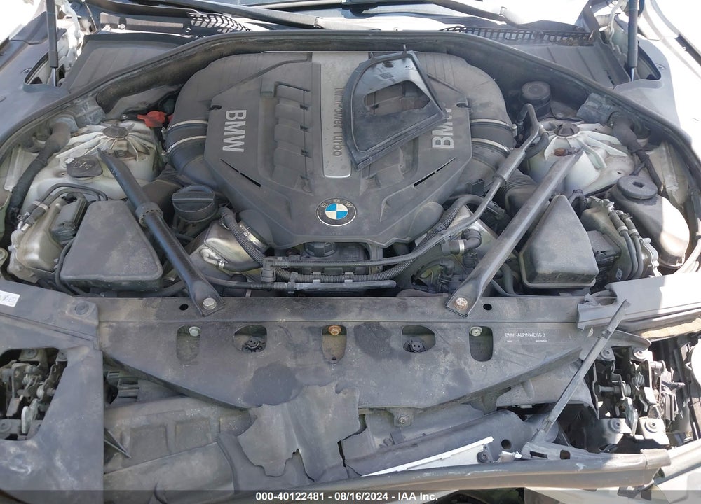 2013 BMW 750I XDRIVE VIN: WBAYB6C5XDC998067