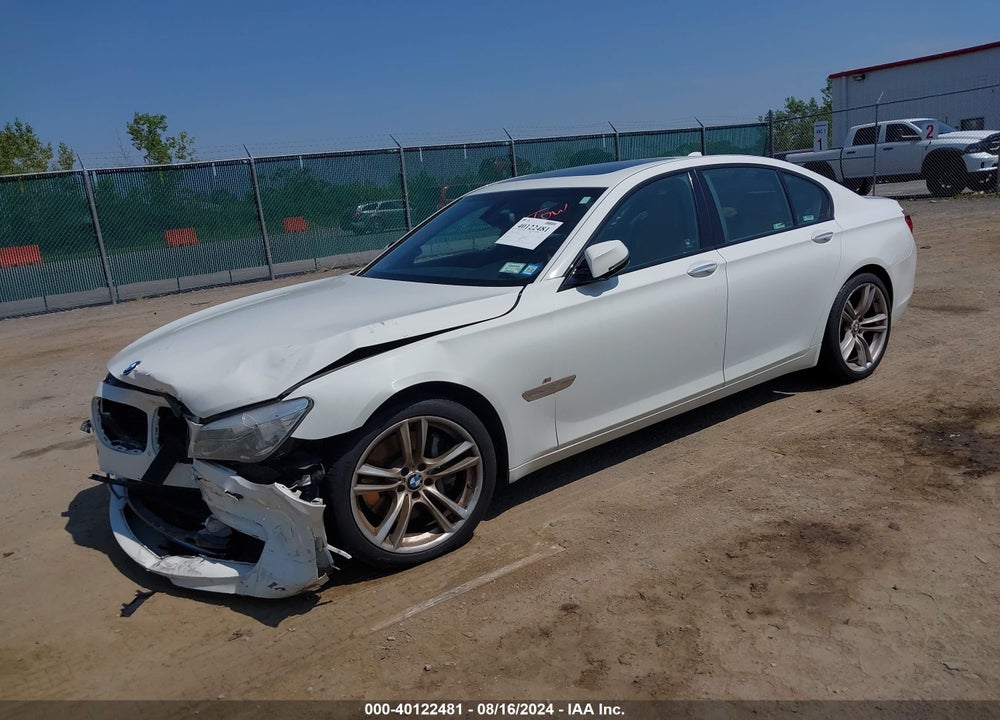 2013 BMW 750I XDRIVE VIN: WBAYB6C5XDC998067