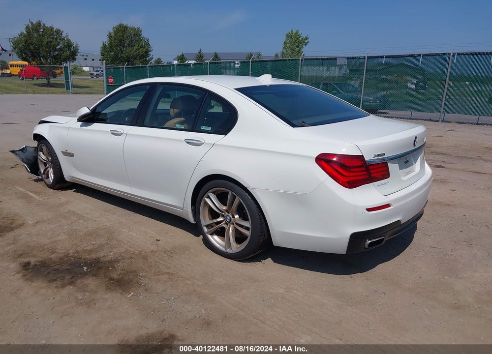 2013 BMW 750I XDRIVE VIN: WBAYB6C5XDC998067