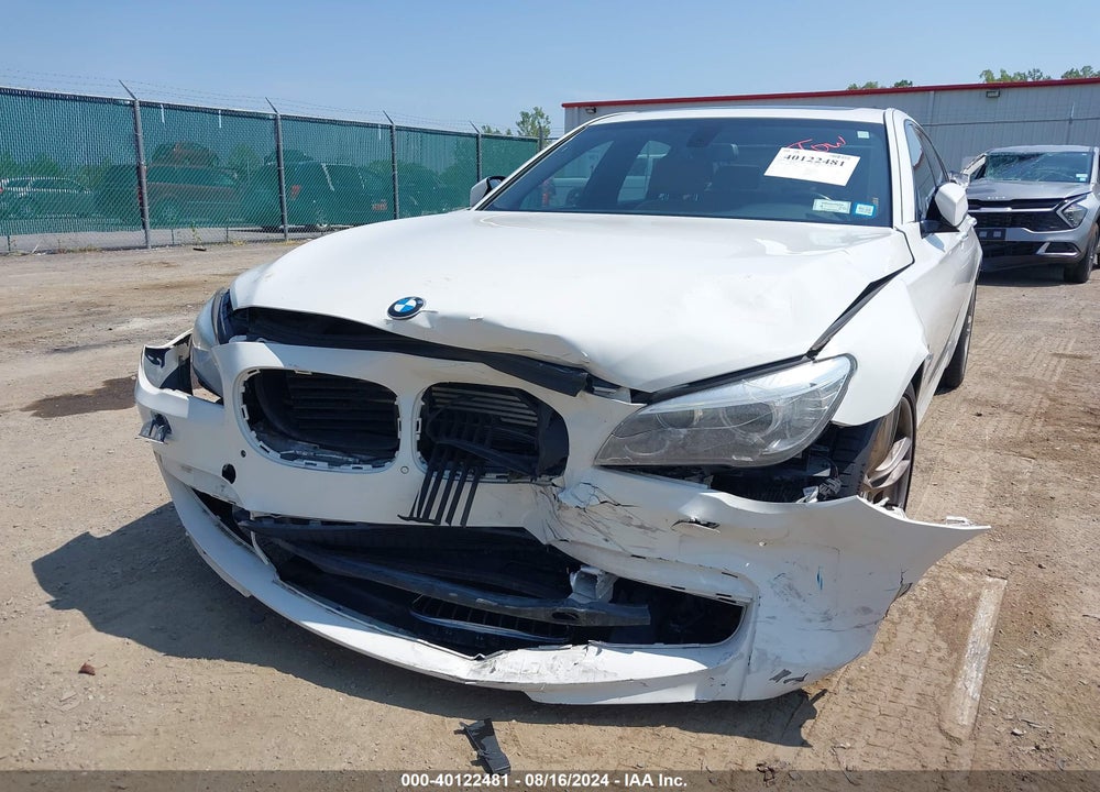 2013 BMW 750I XDRIVE VIN: WBAYB6C5XDC998067