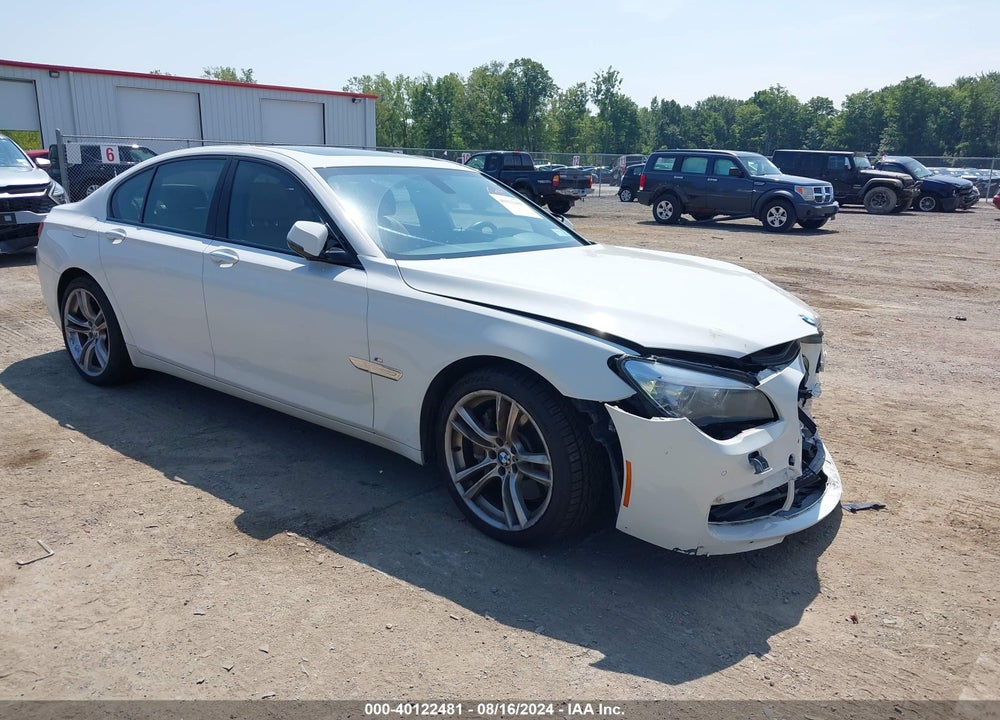 2013 BMW 750I XDRIVE VIN: WBAYB6C5XDC998067