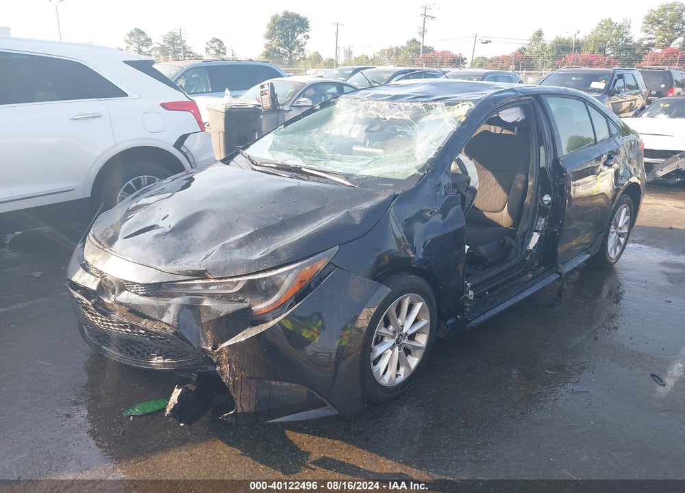 2021 TOYOTA COROLLA LE VIN: JTDVPMAE1MJ145132