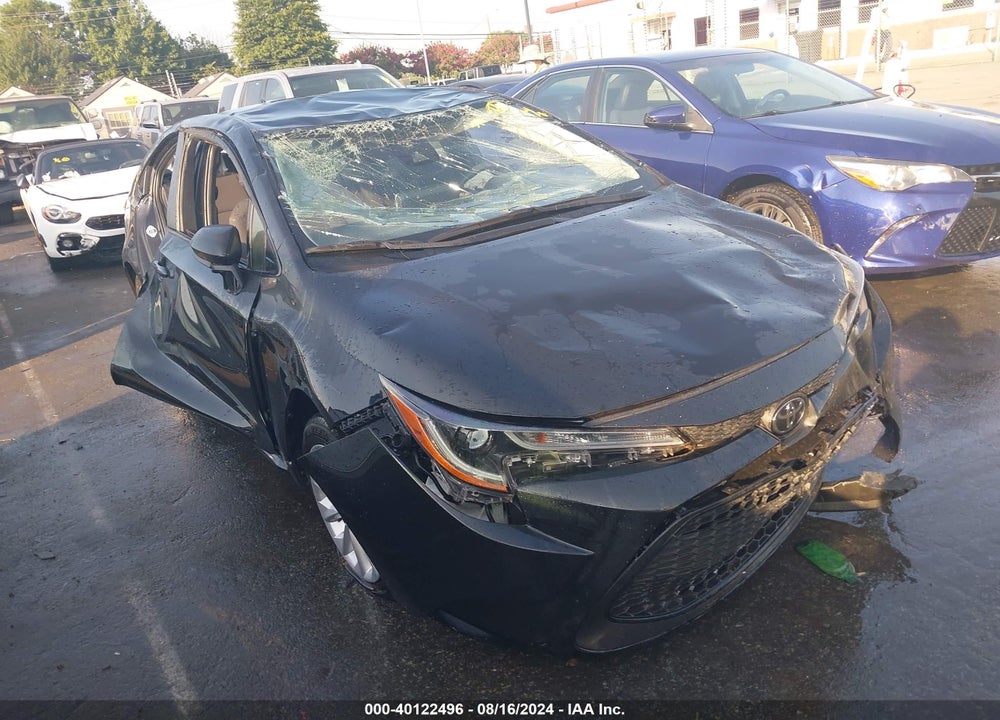 2021 TOYOTA COROLLA LE VIN: JTDVPMAE1MJ145132
