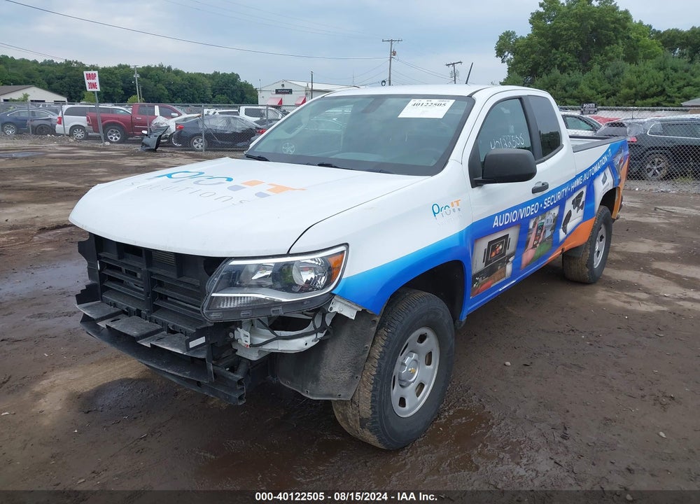 2020 CHEVROLET COLORADO 2WD LONG BOX WT VIN: 1GCHSBEA8L1102526