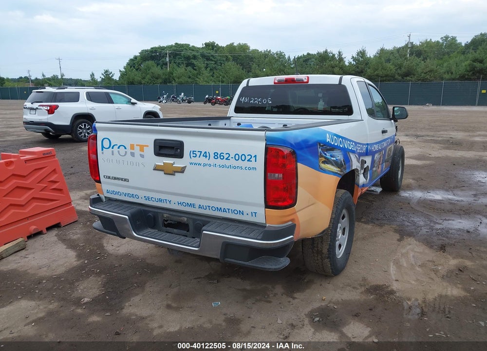 2020 CHEVROLET COLORADO 2WD LONG BOX WT VIN: 1GCHSBEA8L1102526