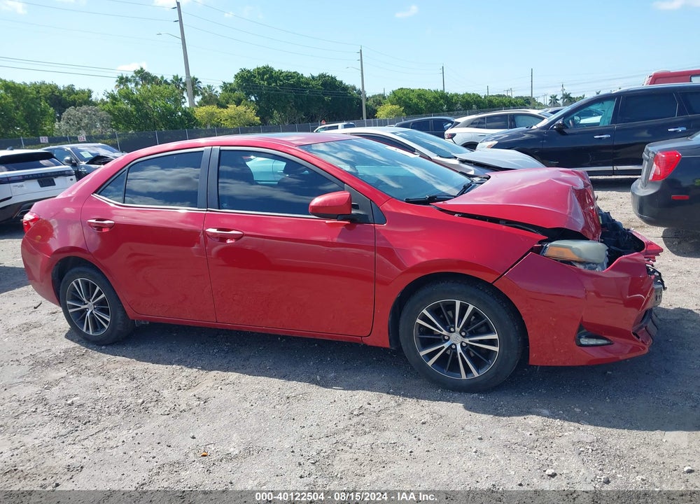 2017 TOYOTA COROLLA LE VIN: 2T1BURHE9HC832701