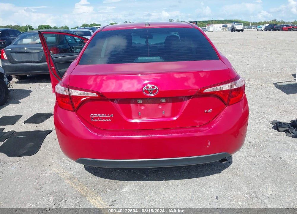 2017 TOYOTA COROLLA LE VIN: 2T1BURHE9HC832701