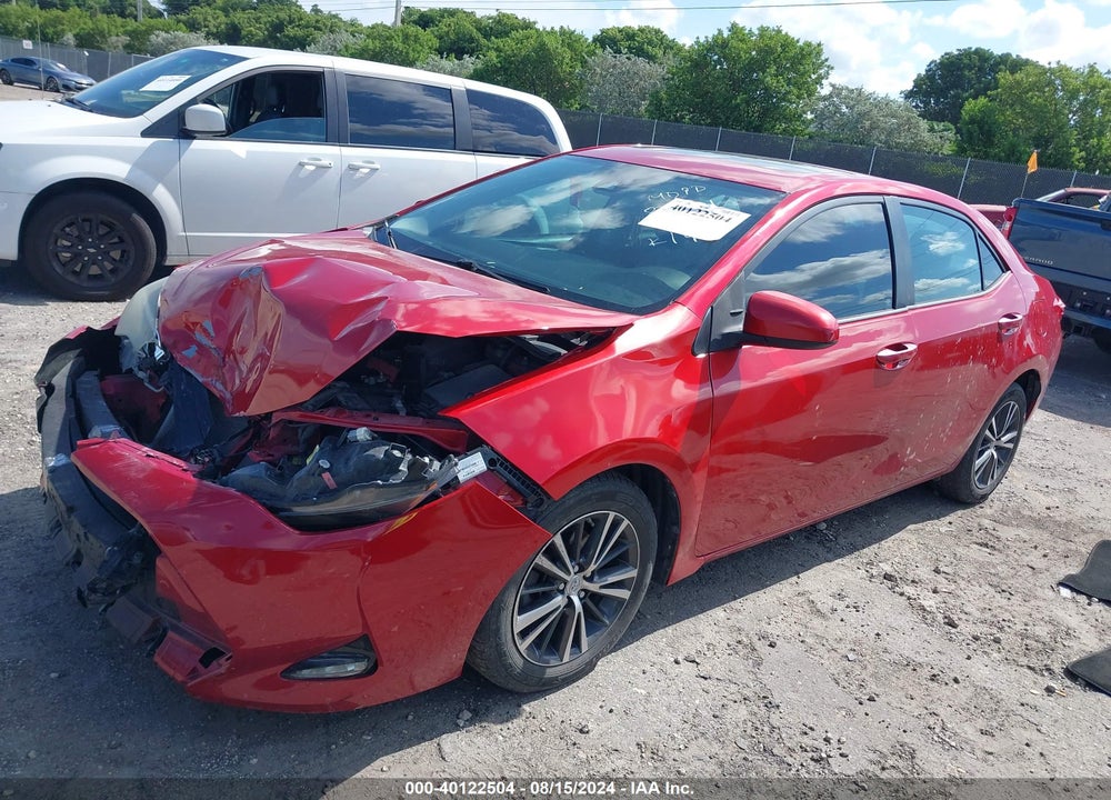 2017 TOYOTA COROLLA LE VIN: 2T1BURHE9HC832701