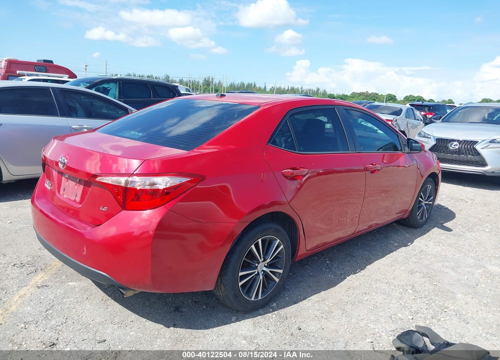 2017 TOYOTA COROLLA LE VIN: 2T1BURHE9HC832701
