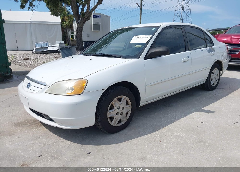 2003 HONDA CIVIC LX VIN: 2HGES16573H528483