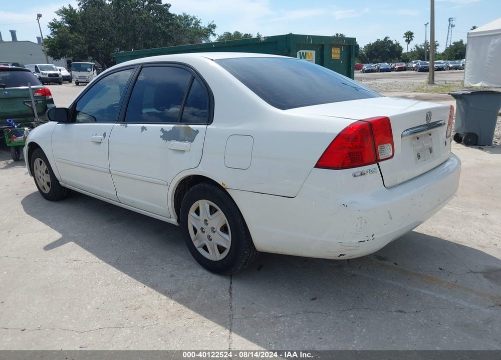 2003 HONDA CIVIC LX VIN: 2HGES16573H528483